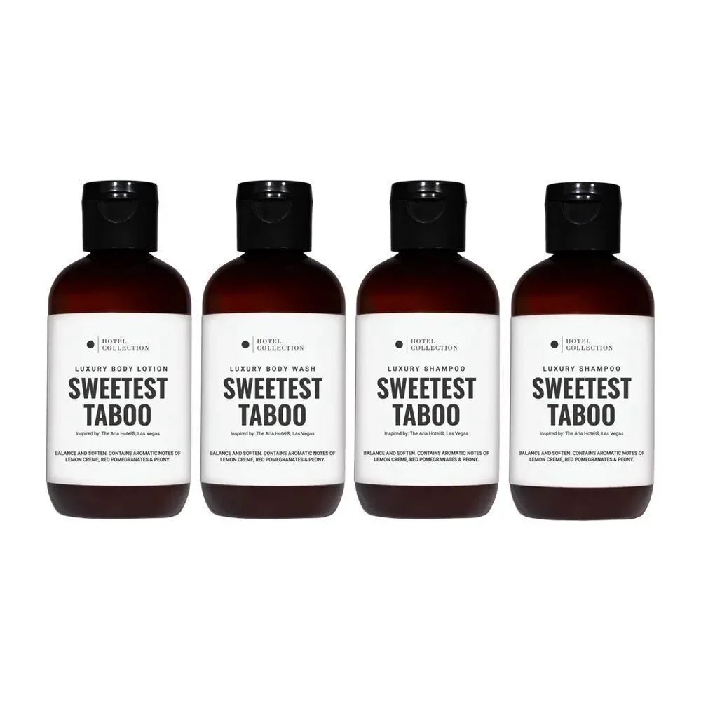 Hotel Collection Sweetest Taboo Travel Bath Set - SET of 4